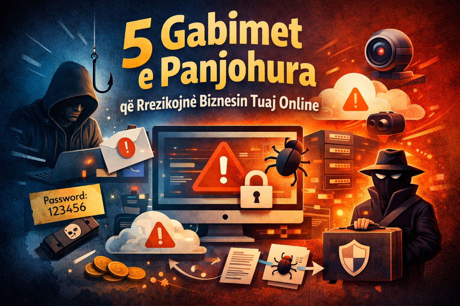 5 Gabimet e Panjohura që Rrezikojnë Biznesin Tuaj Online