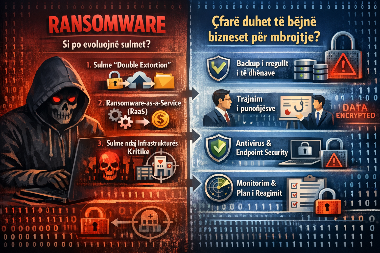 Si po evoluojnë sulmet ransomware dhe çfarë duhet të bëjnë bizneset për mbrojtje